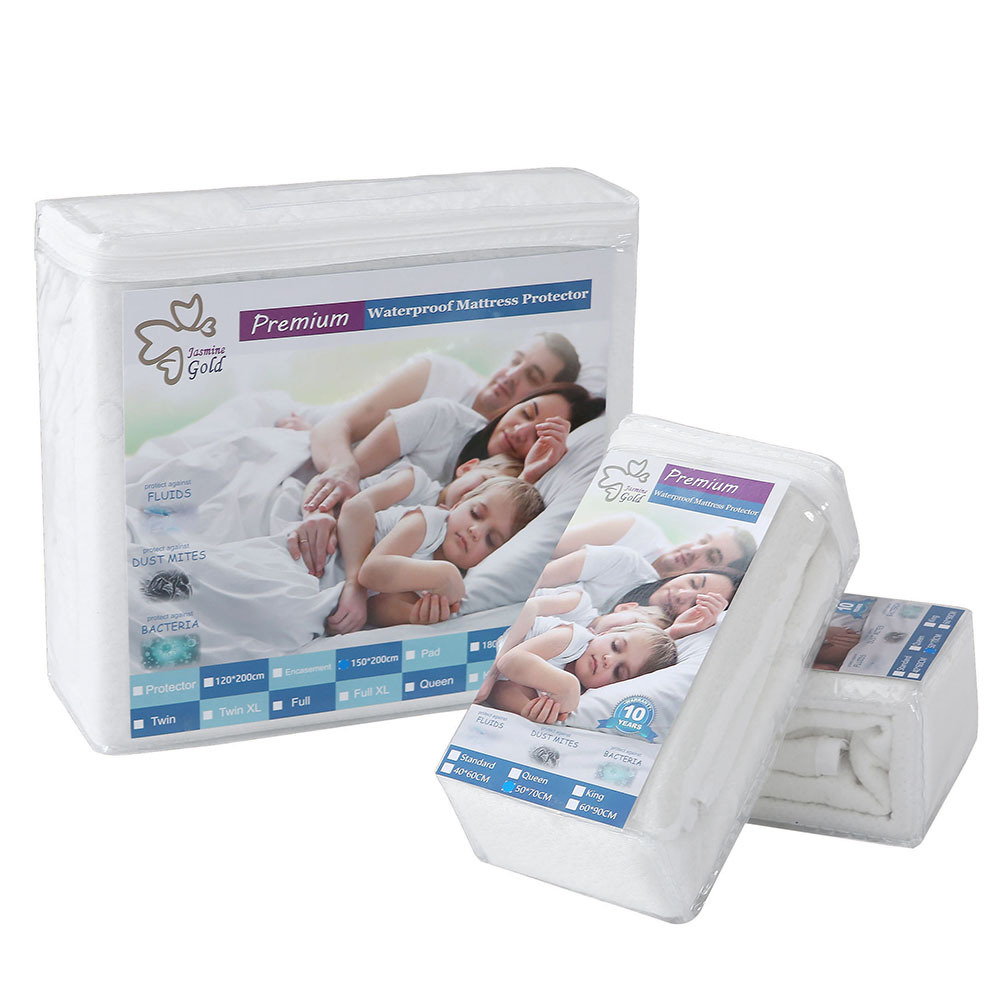 Protector de colchón impermeable lindo 100% algodón para niños