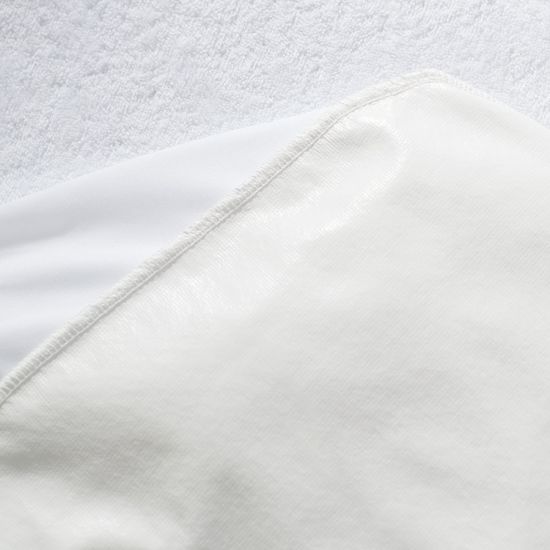 Protector de colchón de rizo de algodón 100 % impermeable de primera calidad