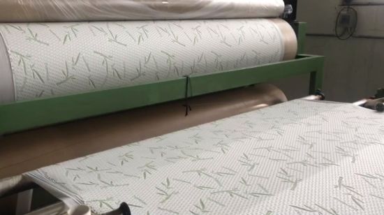 Fábrica de Oeko, mayorista de tela impermeable de alta calidad para protector de colchón, tejido PU /TPU para funda de colchón, 100%algodón Terry