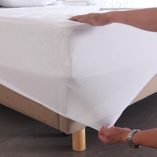 Funda de colchón King Size 100% impermeable con superficie de rizo de algodón